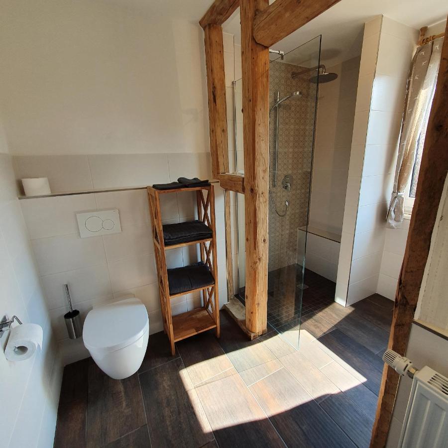 Alte Backstube - Ferienwohnung Huettenstube Und Ferienzimmer Auszeit Erkenbrechtsweiler Экстерьер фото